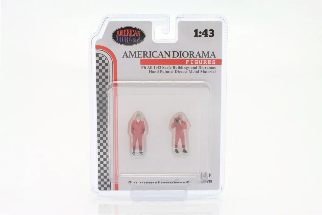figure 1:43 Renn-Legenden 70er Jahre Figuren-Set American Diorama