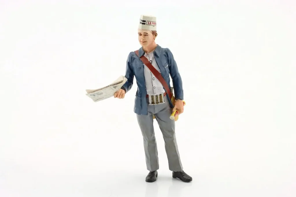 figure 1:18 Zeitungsverkäufer LeMans Miniatures