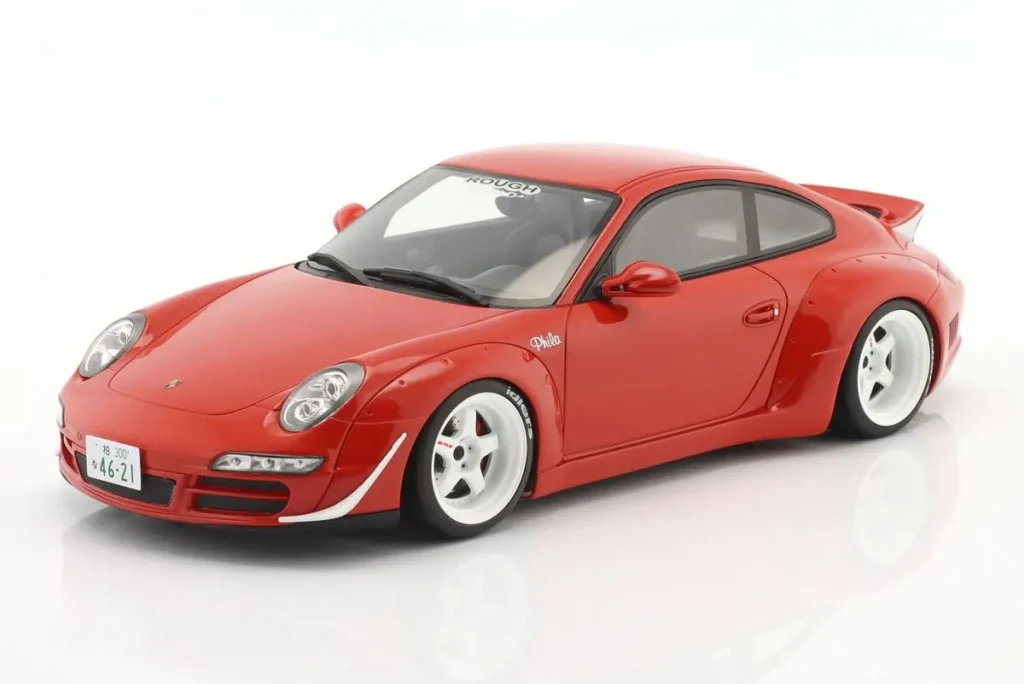 Model 1:18 Porsche 911 RWB Aka Phila year 2021 red GT-SPIRIT