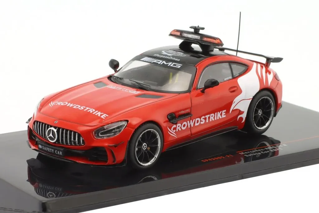 โมเดลรถ 1:43 Mercedes-Benz AMG GT-R Bernd Mayländer ฟอร์มูล่าวัน ปี 2021 Ixo