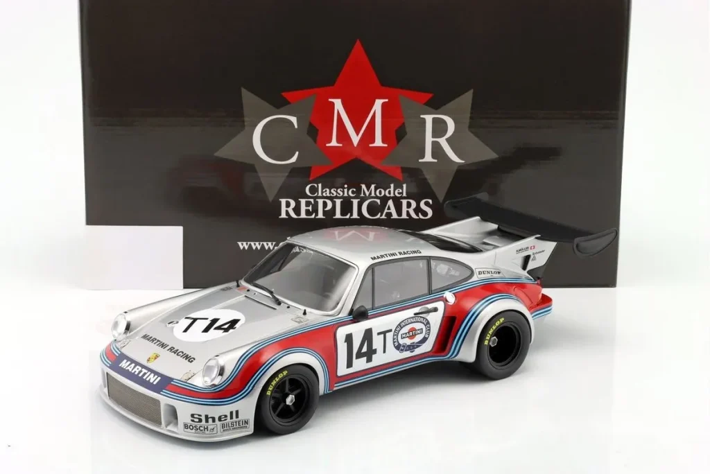 车型 1:12 Porsche 911 Carrera RSR Turbo Gijs van Lennep, Herbert Müller Training 1000km Spa 年 1974 CMR