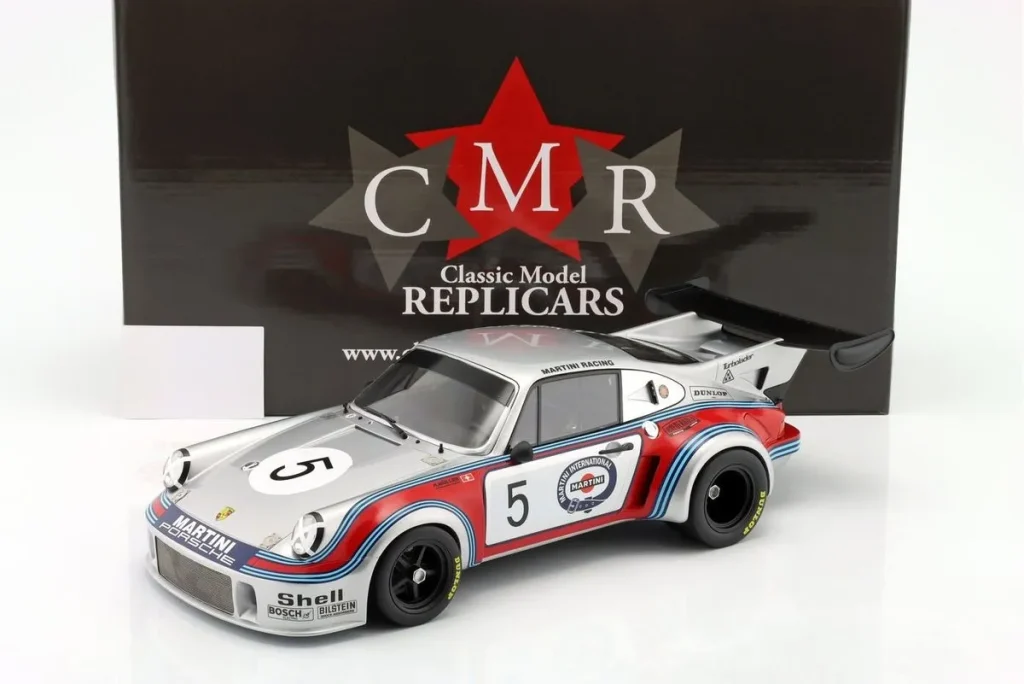 车型 1:12 Porsche 911 Carrera RSR Turbo #5 Gijs van Lennep, Herbert Müller 排名 5 1000km Brands Hatch 年 1974 CMR