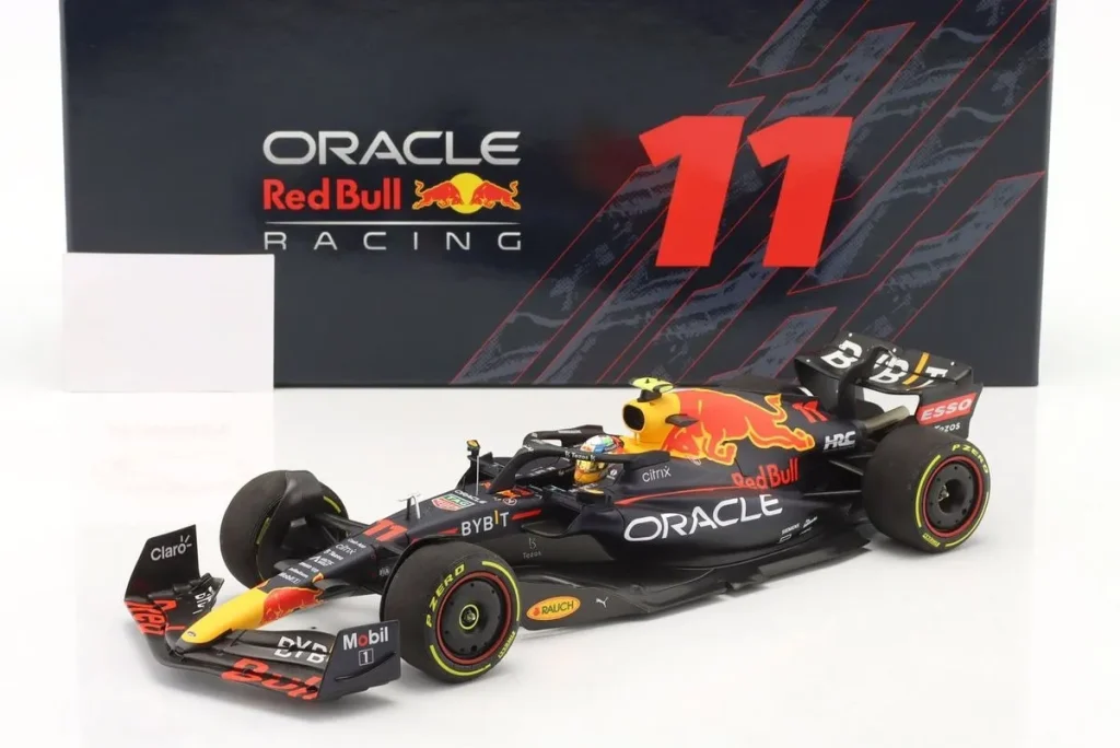 Model 1:18 Red Bull Racing RB18 #11 Sergio Perez Formula One year 2022 Minichamps 113220011