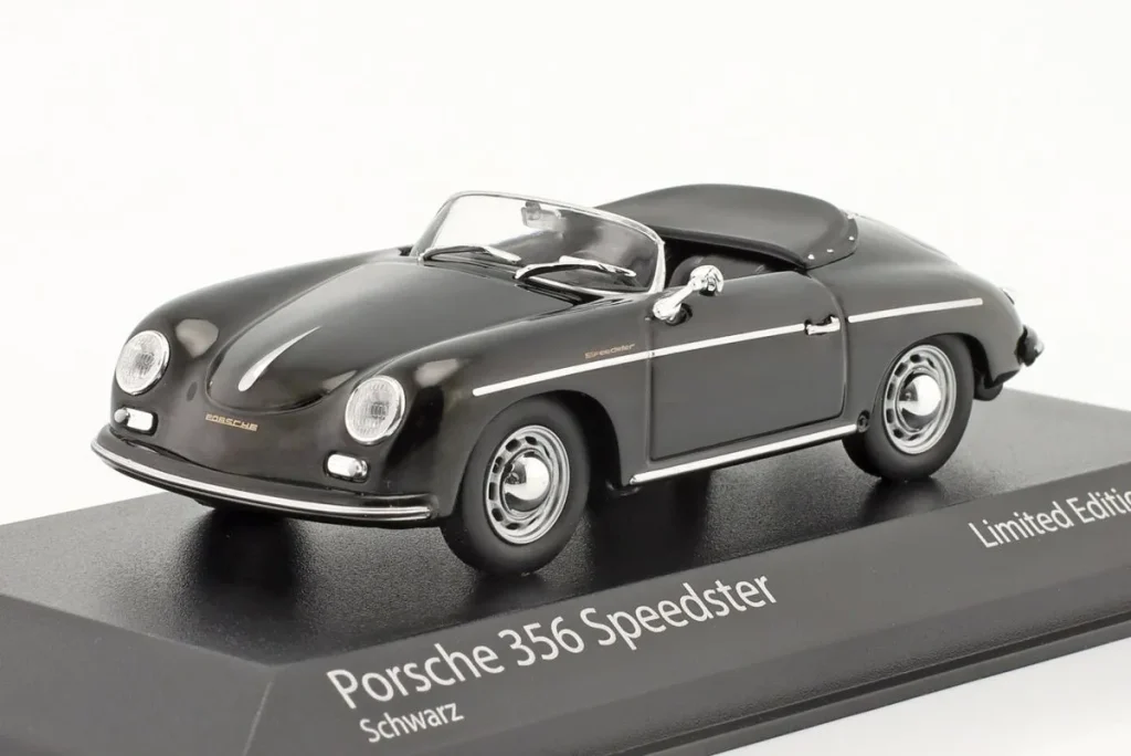 Model 1:43 Porsche 956 Speedster year 1956 Black Minichamps