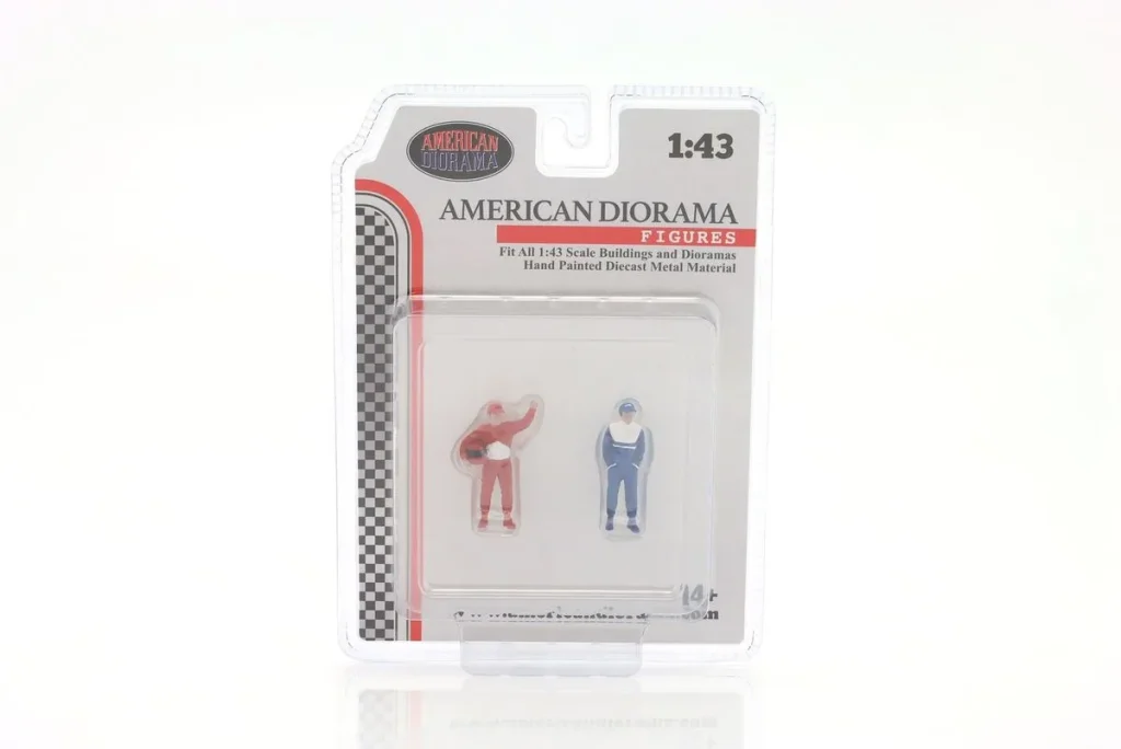 figure 1:43 Renn-Legenden 90er Jahre Figuren-Set year 1990 American Diorama
