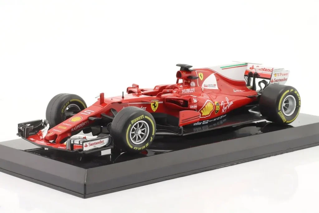 车型 1:24 Ferrari SF70H #5 Sebastian Vettel 一级方程式年 2017 Premium Collectibles