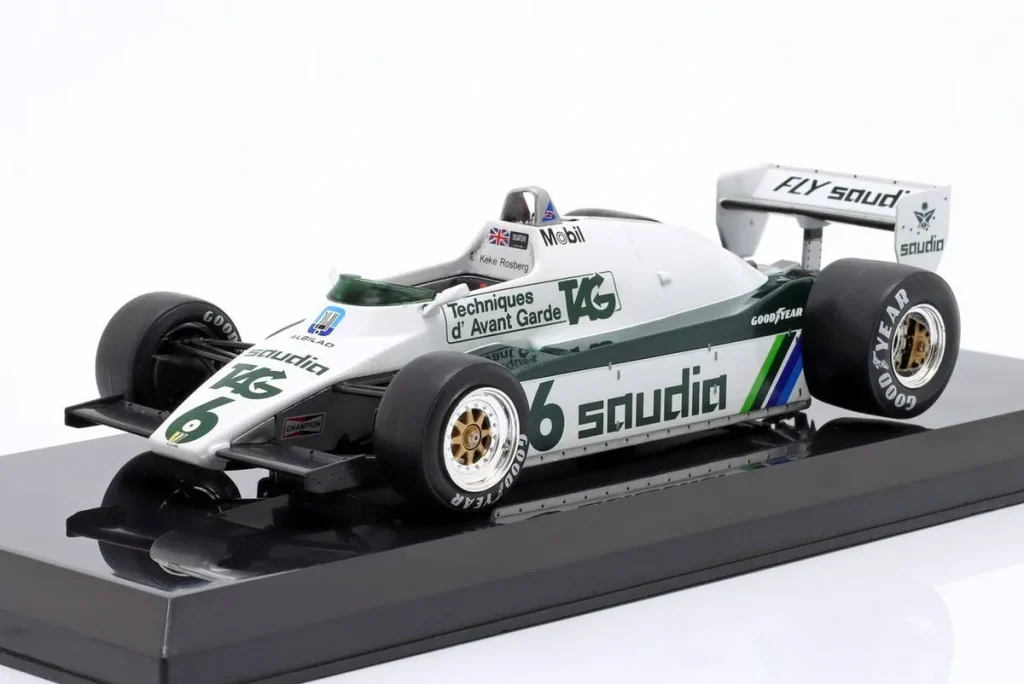 Model 1:24 Williams FW40 #6 Keke Rosberg Formula One year 1982 Premium Collectibles