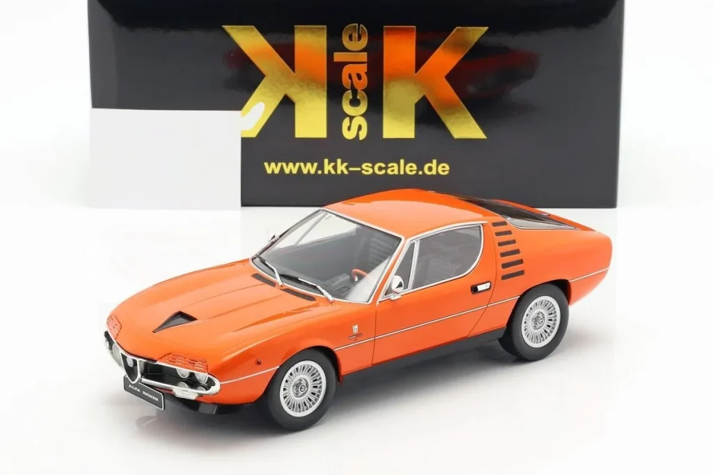车型 1:18 Alfa Romeo Montreal 年 1970 橙色 KK-Scale