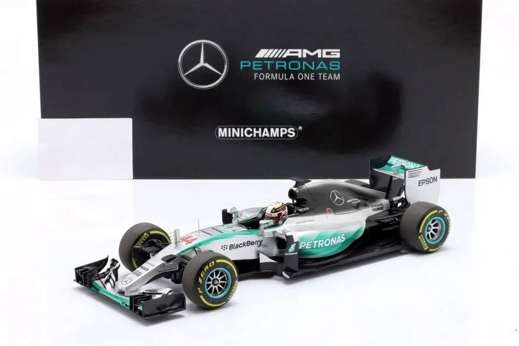 车型 1:18 Mercedes F1 W06 Hybrid #44 Lewis Hamilton 一级方程式年 2015 Minichamps