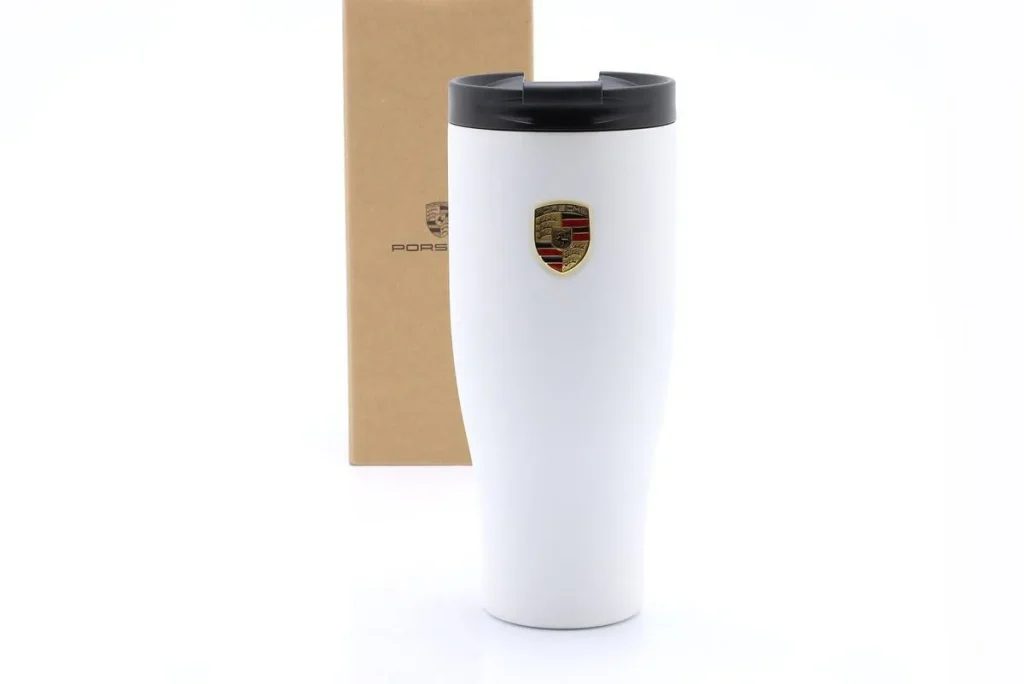 souvenir Porsche Thermobecher XL white