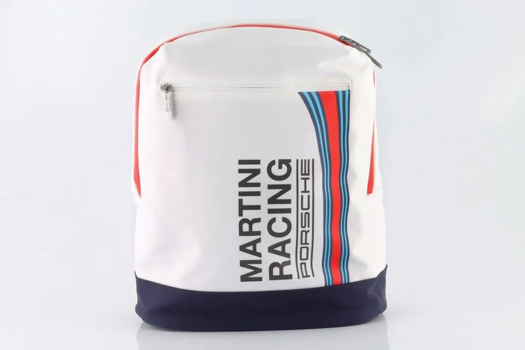 souvenir Porsche Martini Racing Rucksack white / blue / red