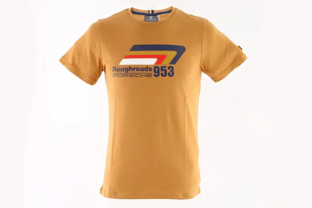 เสื้อยืด Porsche Roughroads 953 Camel Unisex สี camel น้ำตาล ไซซ์ S