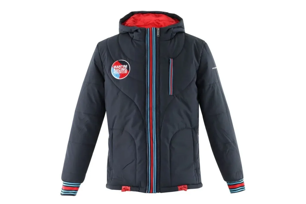 ของที่ระลึก Porsche Martini Racing Steppjacke สีน้ำเงินเข้ม WAP55400S0P0MR (82261)