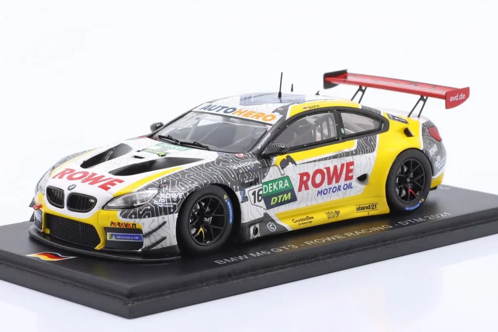 车型 1:43 BMW M6 GT3 #16 Timo Glock DTM 年 2021 Spark