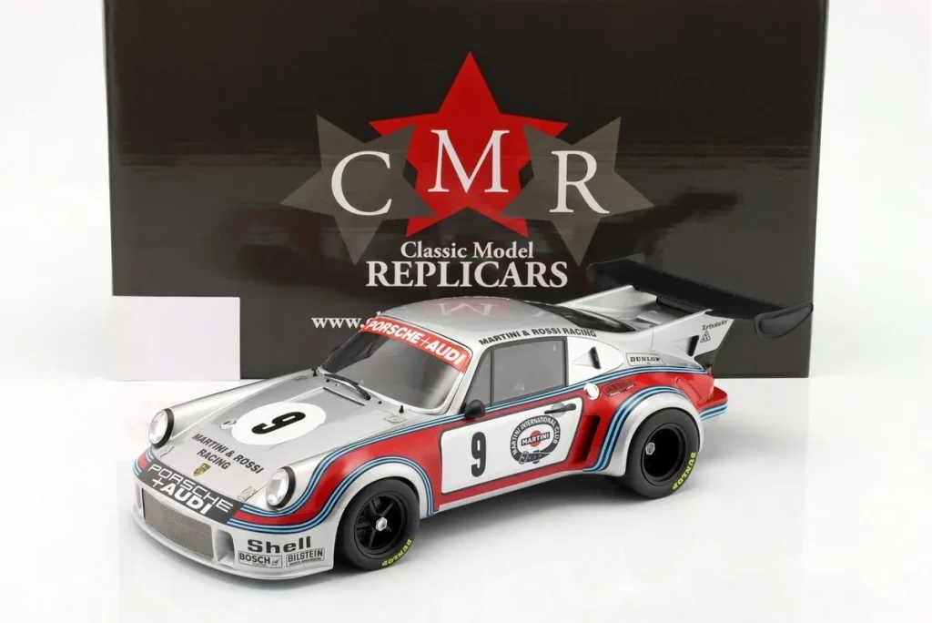车型 1:12 Porsche 911 Carrera RSR Turbo #9 Herbert Müller, Gijs van Lennep 排名 2 6h Watkins Glen 年 1974 CMR