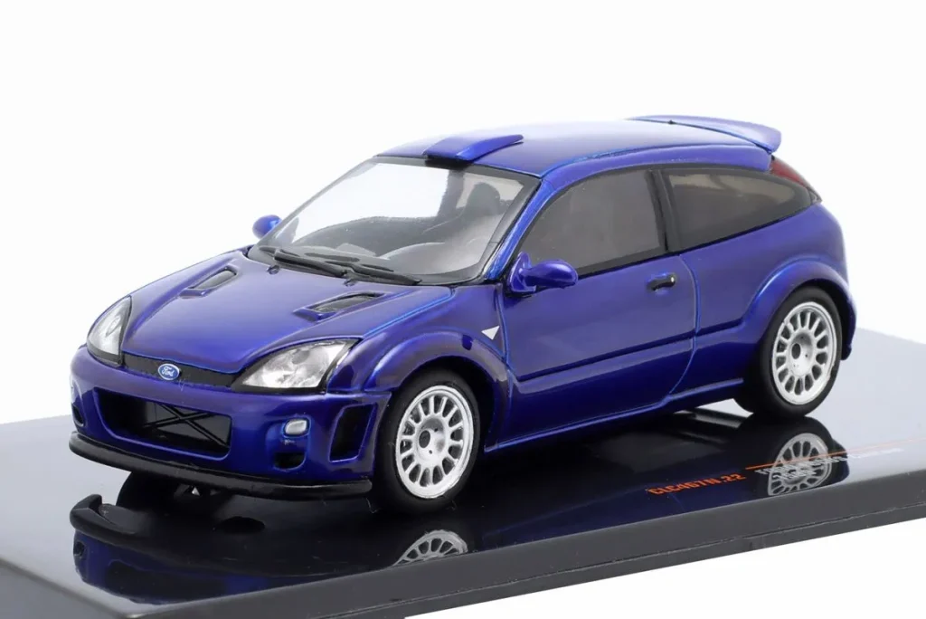 车型 1:43 Ford Focus RS 年 1999 金属蓝 Ixo