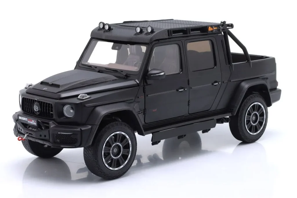 车型 1:18 Brabus G 800 Adventure XLP 年 2020 黑色 (designo night 黑色 magno) Almost Real