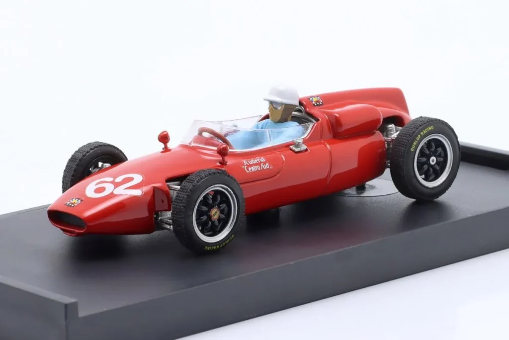 Model 1:43 Cooper T53 #62 Lorenzo Bandini Formula One year 1961 Brumm R527-CH