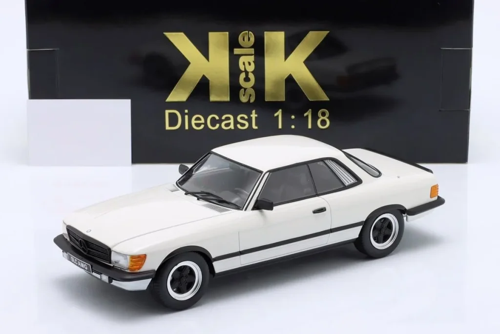 车型 1:18 Mercedes-Benz 500 SLC 6.0 AMG 年 1985 白色 KK-Scale