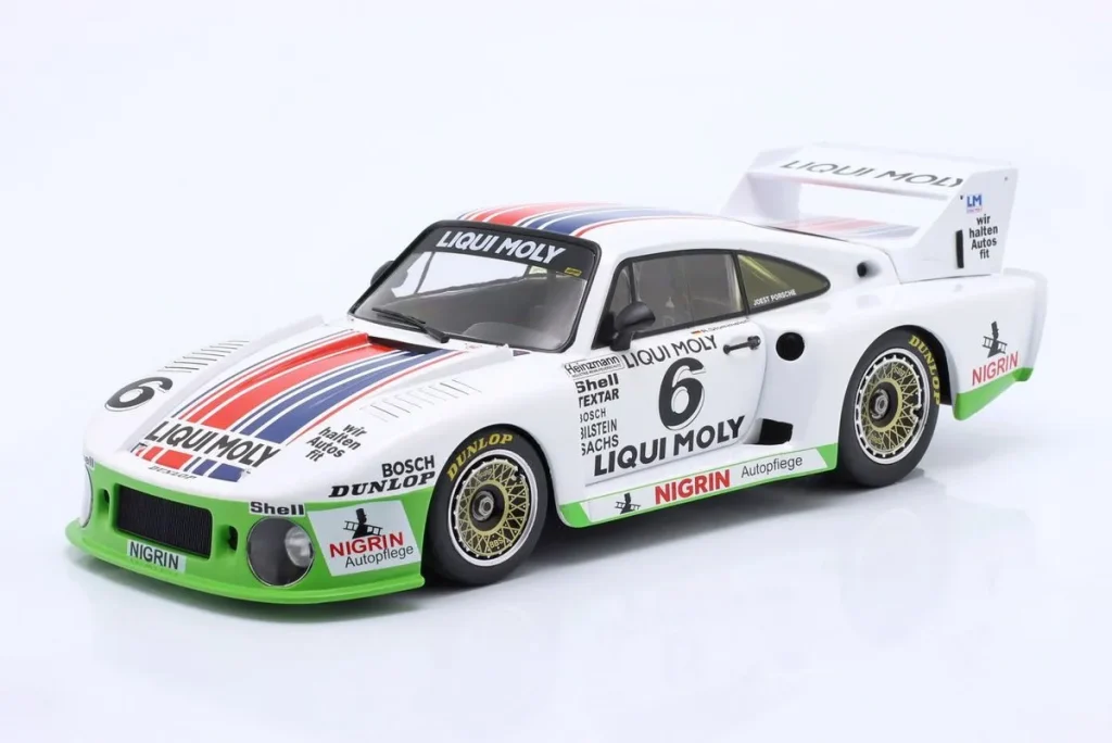 车型 1:18 Porsche 935 J #6 Rolf Stommelen DRM 年 1980 ModelCarGroup