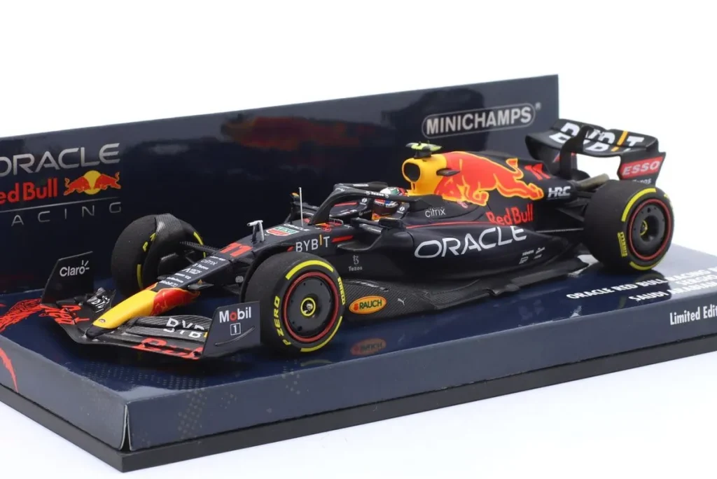 Model 1:43 Red Bull Racing RB18 #11 Sergio Perez Formula One year 2022 Minichamps
