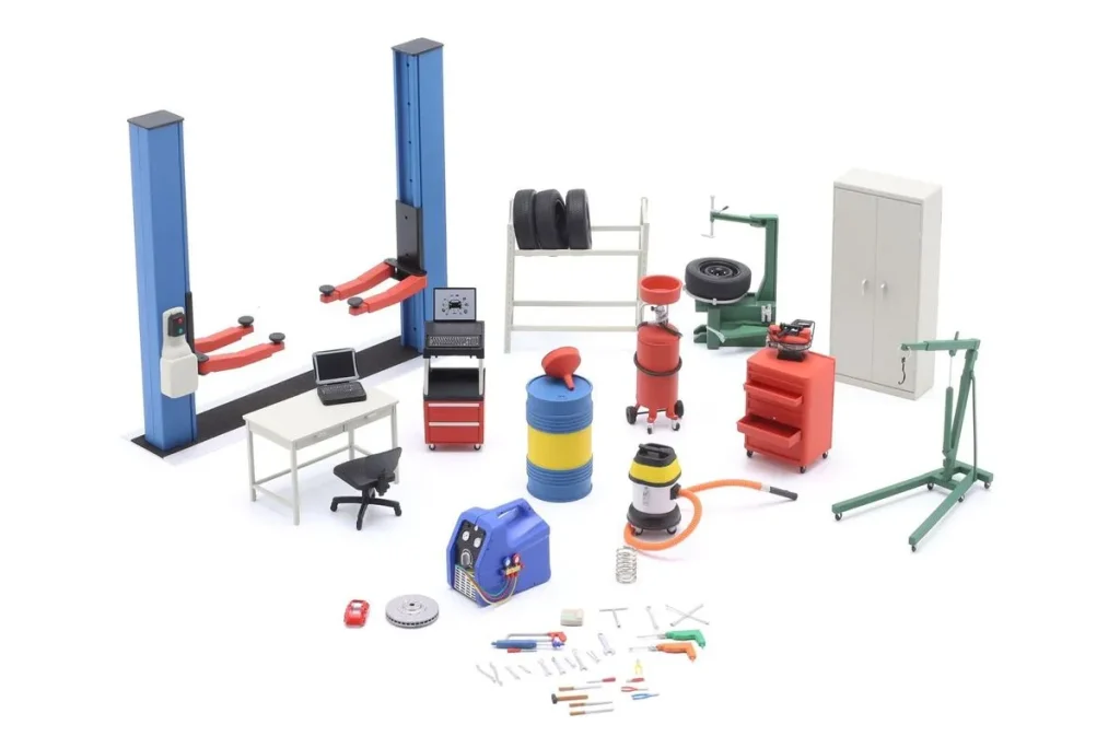 โมเดลรถ 1:18 Garage Kit Set Version 2 AUTOart