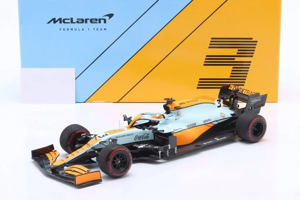 Model 1:18 McLaren MCL35M #3 Daniel Ricciardo Formula One year 2021 Minichamps 533212403