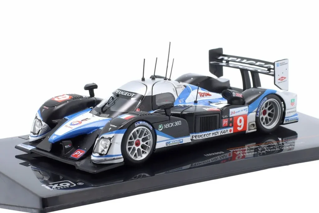 车型 1:43 Peugeot 908 HDi FAP #9 Alexander Wurz, David Brabham, Marc Gené 冠军 24h LeMans 年 2009 Ixo