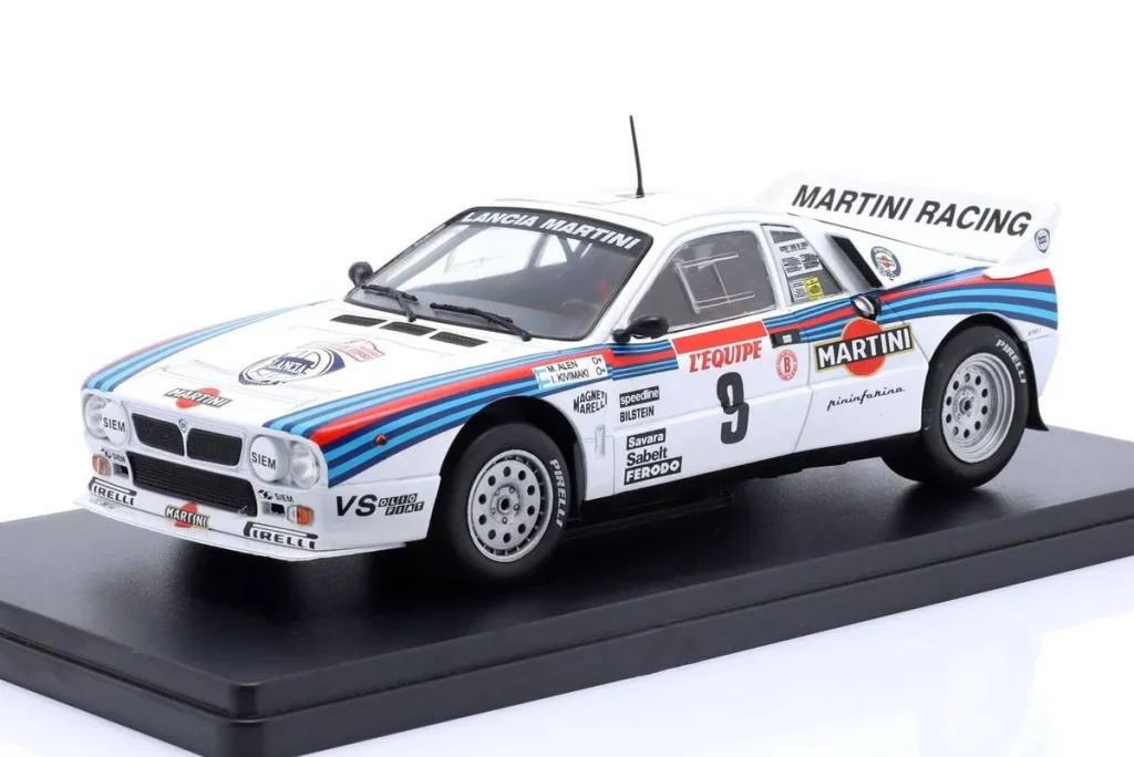车型 1:24 Lancia 037 Rally #9 Markku Alén, Ilkka Kivimäki 冠军拉力赛 Tour de Corse 年 1983 Altaya