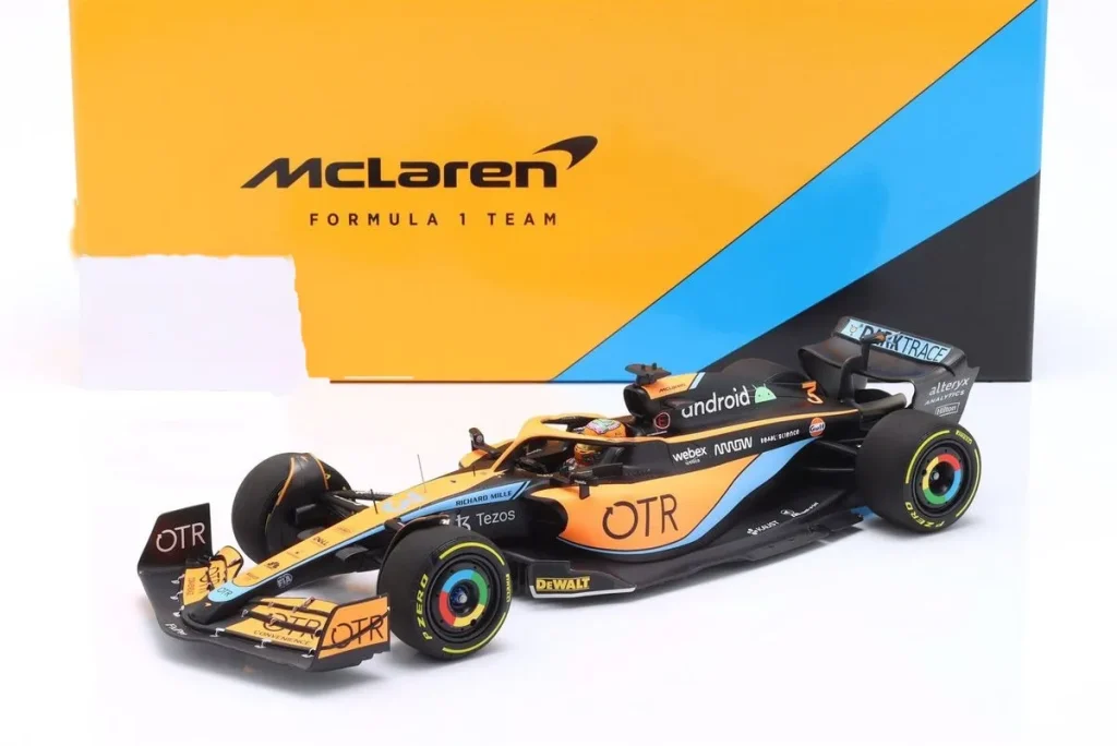 车型 1:18 McLaren MCL36 #3 Daniel Ricciardo 一级方程式年 2022 Minichamps
