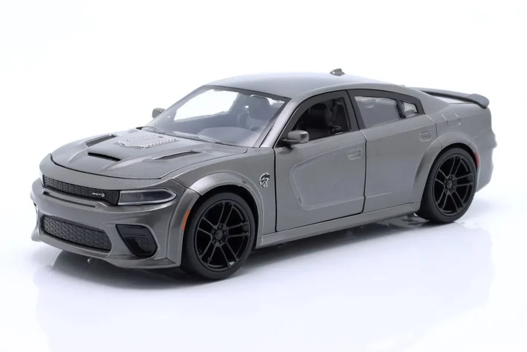 车型 1:24 Dodge Charger SRT Hellcat Film “Fast X” / Fast & Furious 10 (2023) 年 2021 灰色 Jadatoys