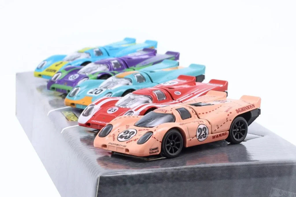 โมเดลรถ 1:64 5-Car Set Porsche 917 KH Edition Geschenkpack Majorette