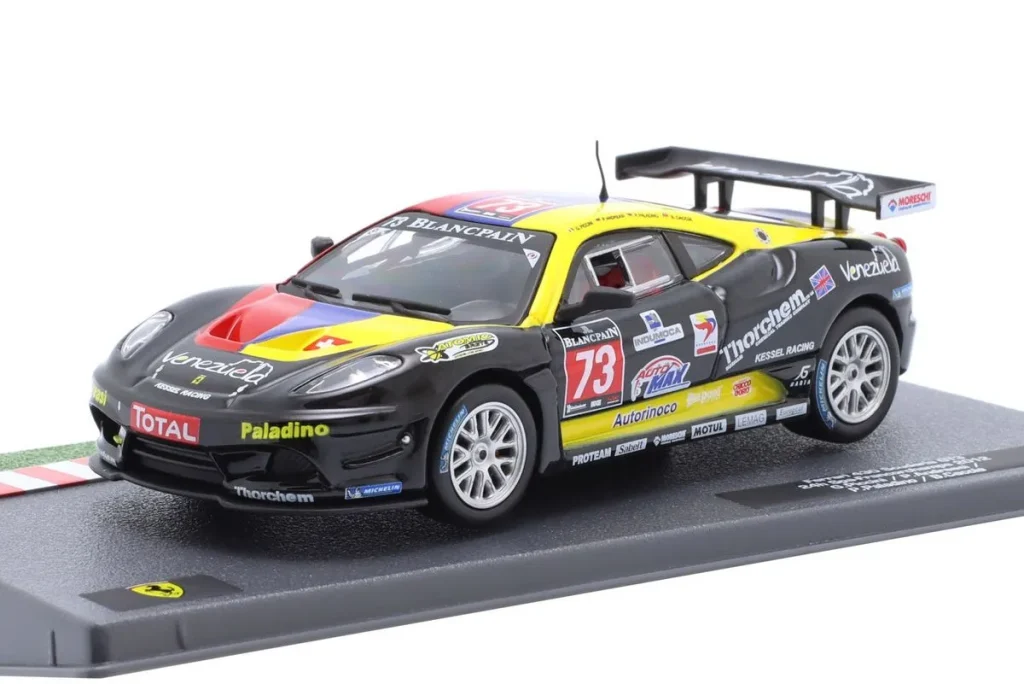 车型 1:43 Ferrari 430 Scuderia #73 Beniamino Caccia, Paolo Andreasi, Pablo Paladino, Giacomo Piccini 24h Spa Francorchamps 年 2012 Altaya