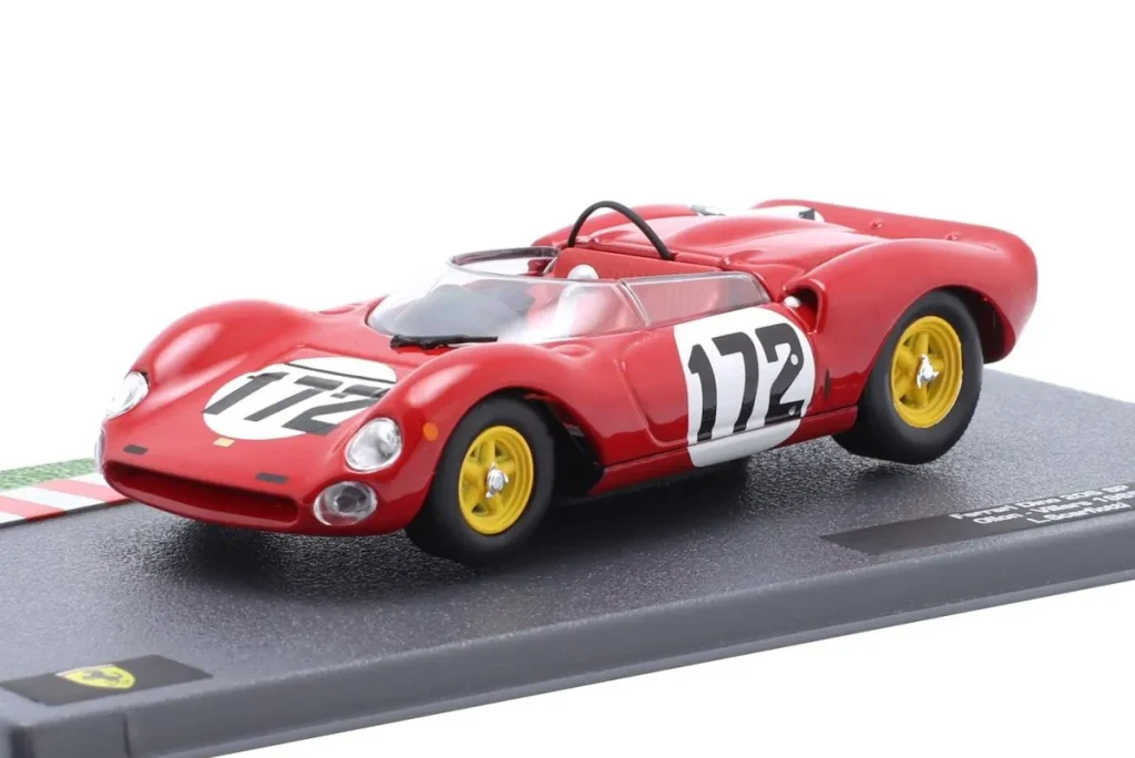 车型 1:43 Ferrari Dino 206P #172 Ludovico Scarfiotti 冠军 Ollon-Villars 年 1965 Altaya