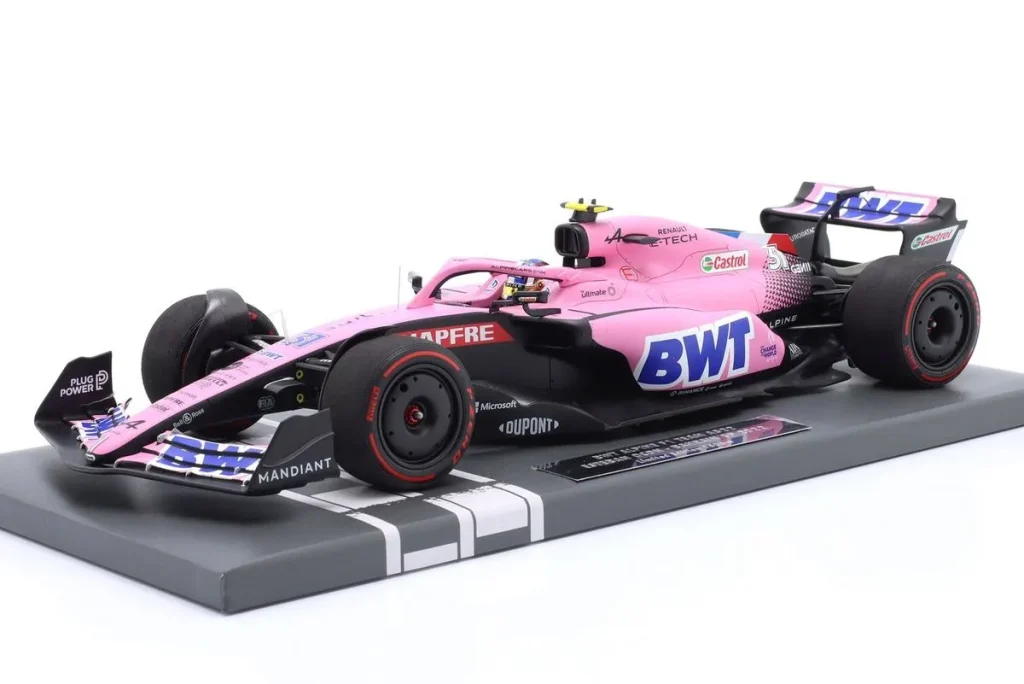 车型 1:18 Alpine A522 #31 Esteban Ocon 排名 7 Bahrain GP 一级方程式年 2022 Minichamps 117220131