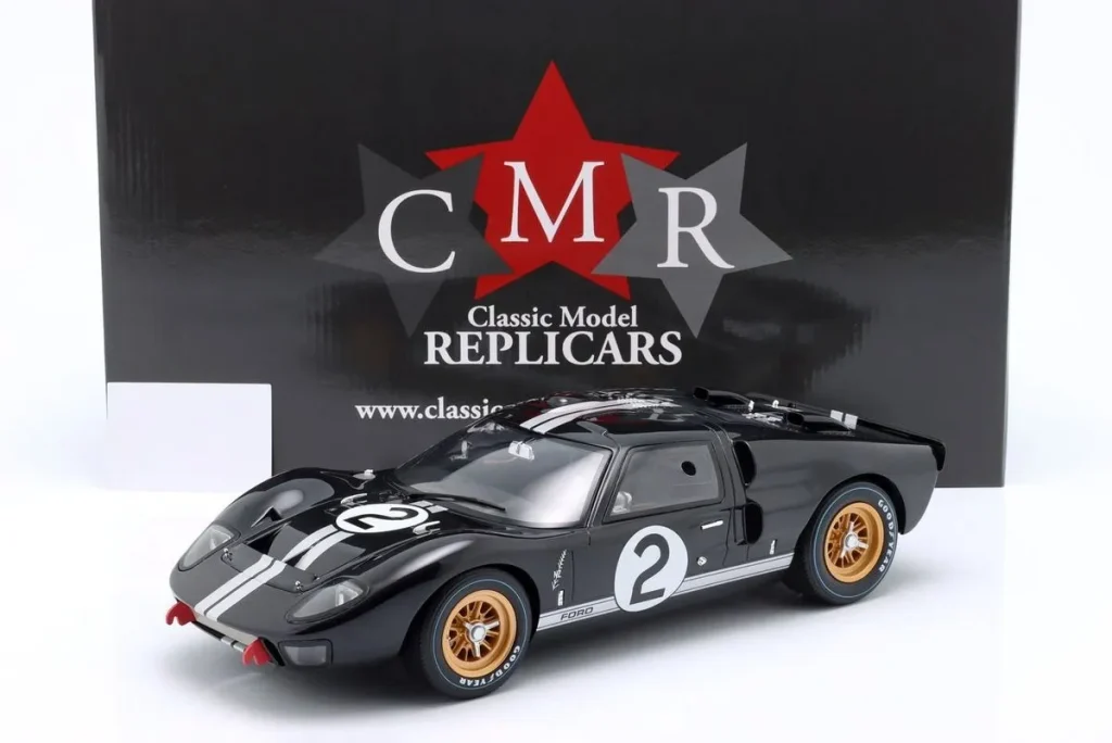 车型 1:12 Ford GT40 Mk II #2 Bruce McLaren, Chris Amon 24 小时勒芒年 1966 CMR