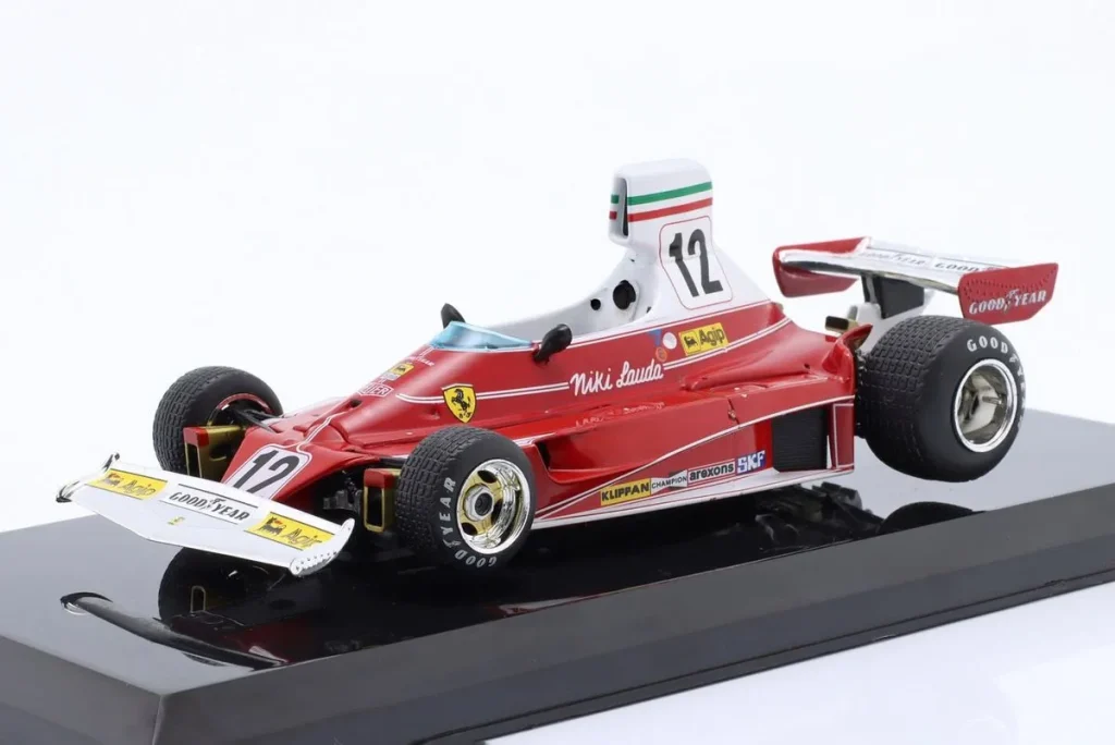 车型 1:24 Ferrari 312T2 #12 Niki Lauda 一级方程式年 1975 Premium Collectibles