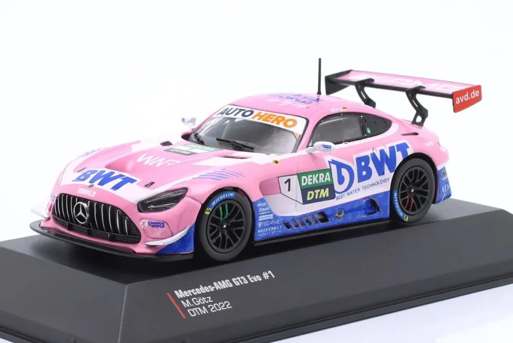 โมเดลรถ 1:43 Mercedes-AMG GT3 #1 Maximilian Götz DTM ปี 2022 Ixo