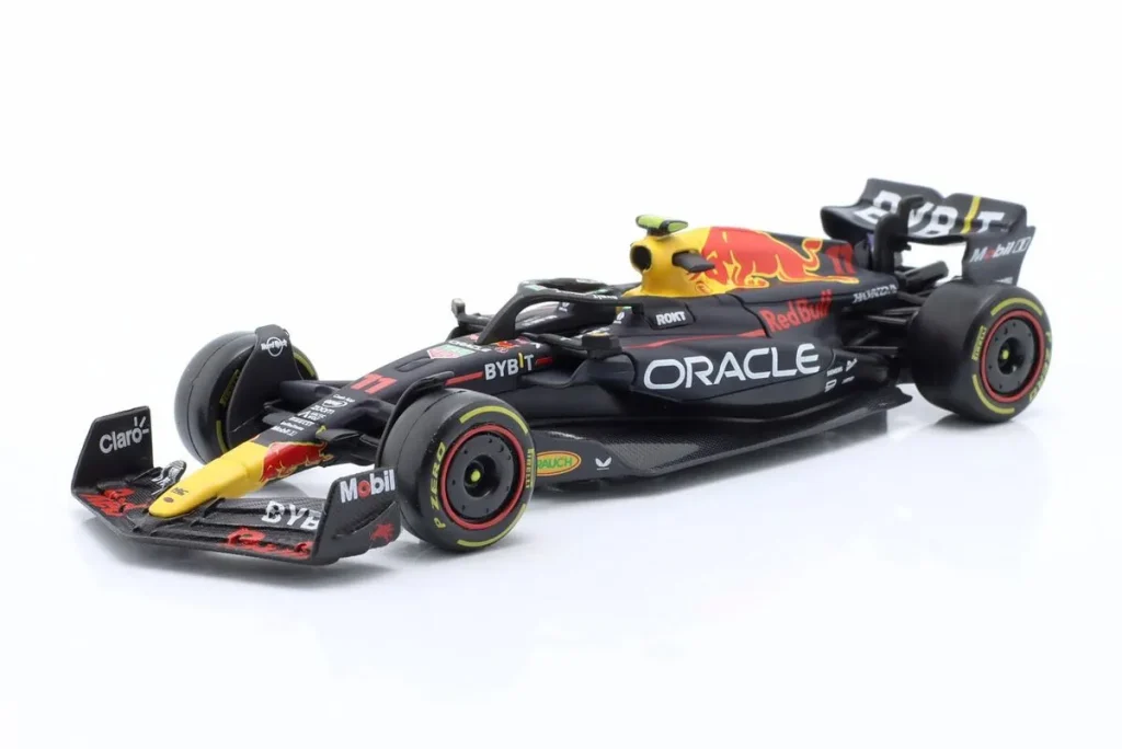 โมเดลรถ 1:43 Red Bull Racing RB19 #11 Sergio Pérez ฟอร์มูล่าวัน ปี 2023 Bburago 18-38082 #11