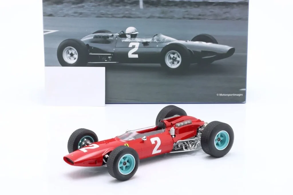 โมเดลรถ 1:18 Ferrari 158 #2 John Surtees โพลโพซิชัน และ ผู้ชนะ Italien GP (Monza) / ฟอร์มูล่าวัน แชมป์โลก ปี 1964 WERK83