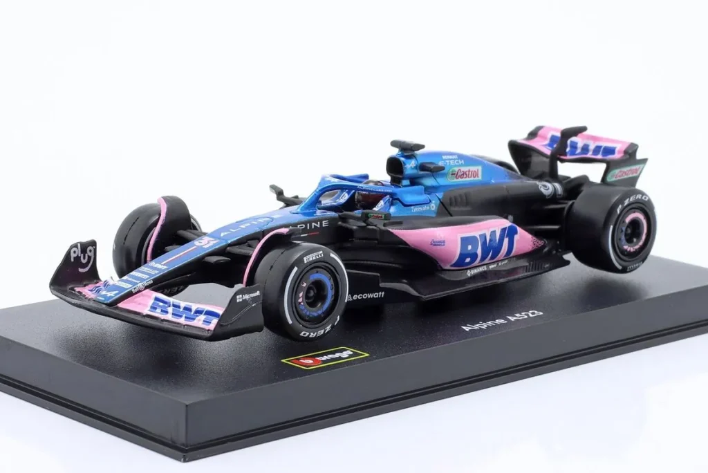 โมเดลรถ 1:43 Alpine A523 #31 Esteban Ocon ฟอร์มูล่าวัน ปี 2023 Bburago