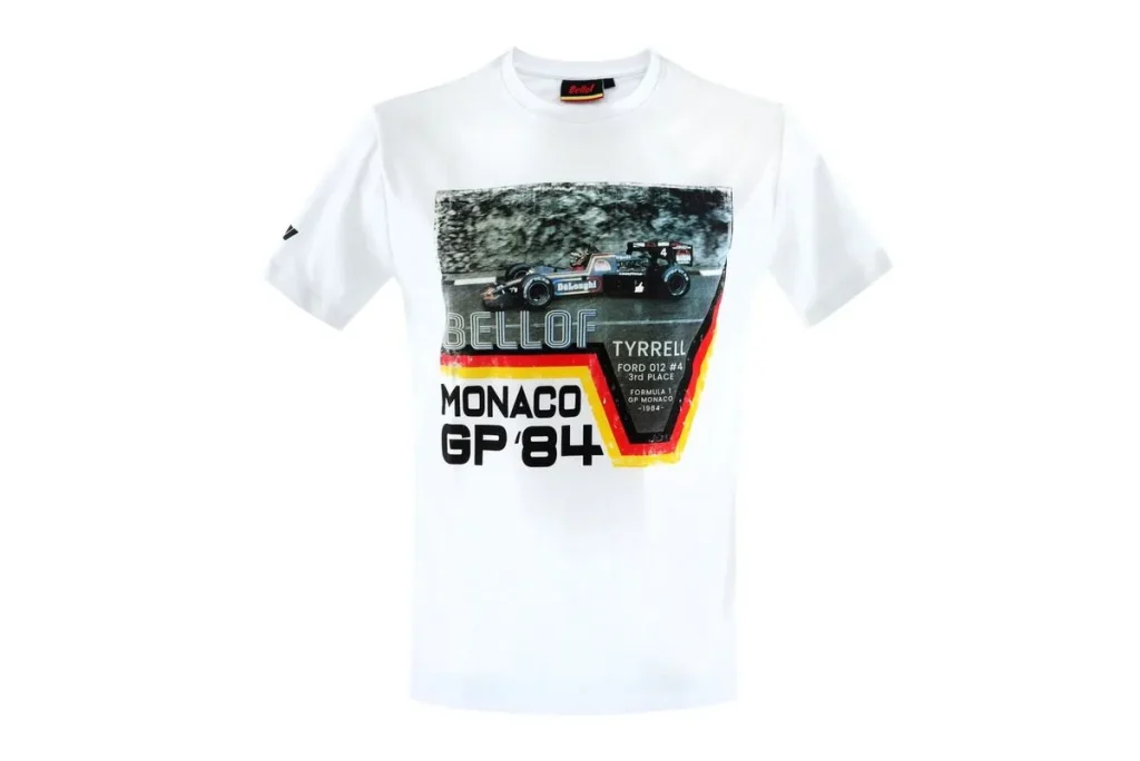 T恤 Stefan Bellof Monaco GP 一级方程式 1984 白色尺码 S