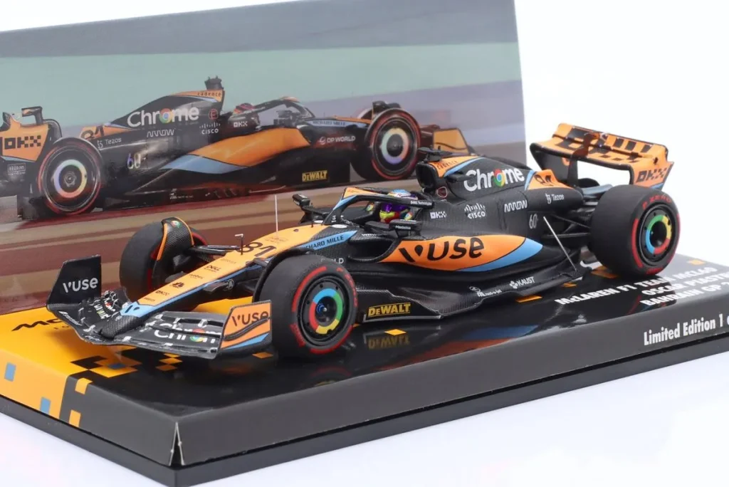 车型 1:43 McLaren MCL60 #81 Oscar Piastri 一级方程式年 2023 Minichamps 533234381