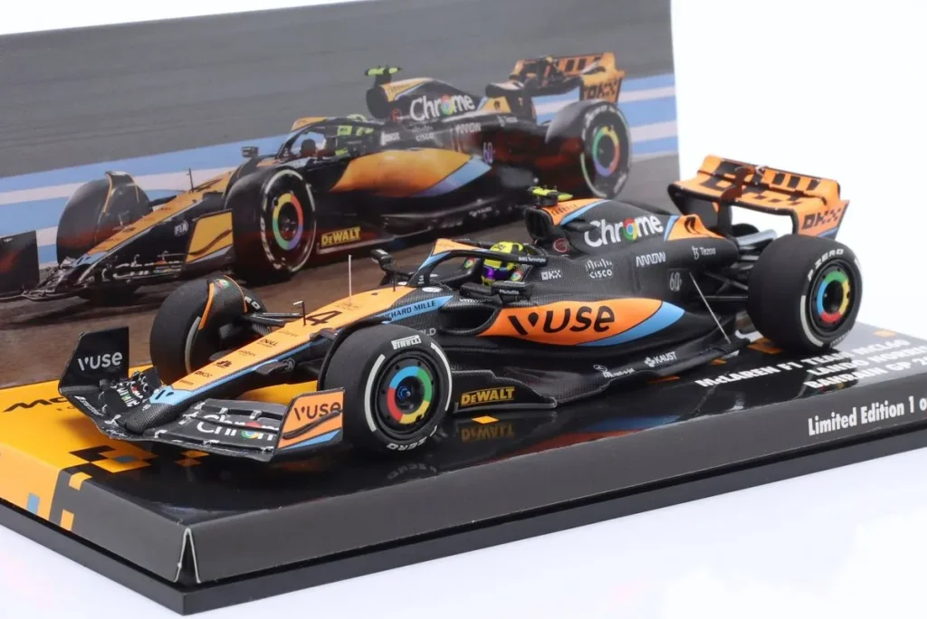 车型 1:43 McLaren MCL60 #4 Lando Norris 一级方程式年 2023 Minichamps 533234304