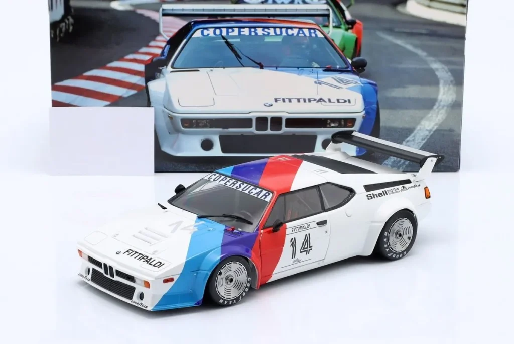 โมเดลรถ 1:18 BMW M1 Procar #14 Emerson Fittipaldi BMW M1 Procar Serie ปี 1979 WERK83