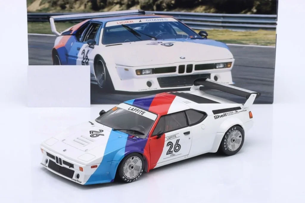 โมเดลรถ 1:18 BMW M1 ProCar #26 Jacques Laffite BMW M1 ProCar Serie ปี 1979 WERK83