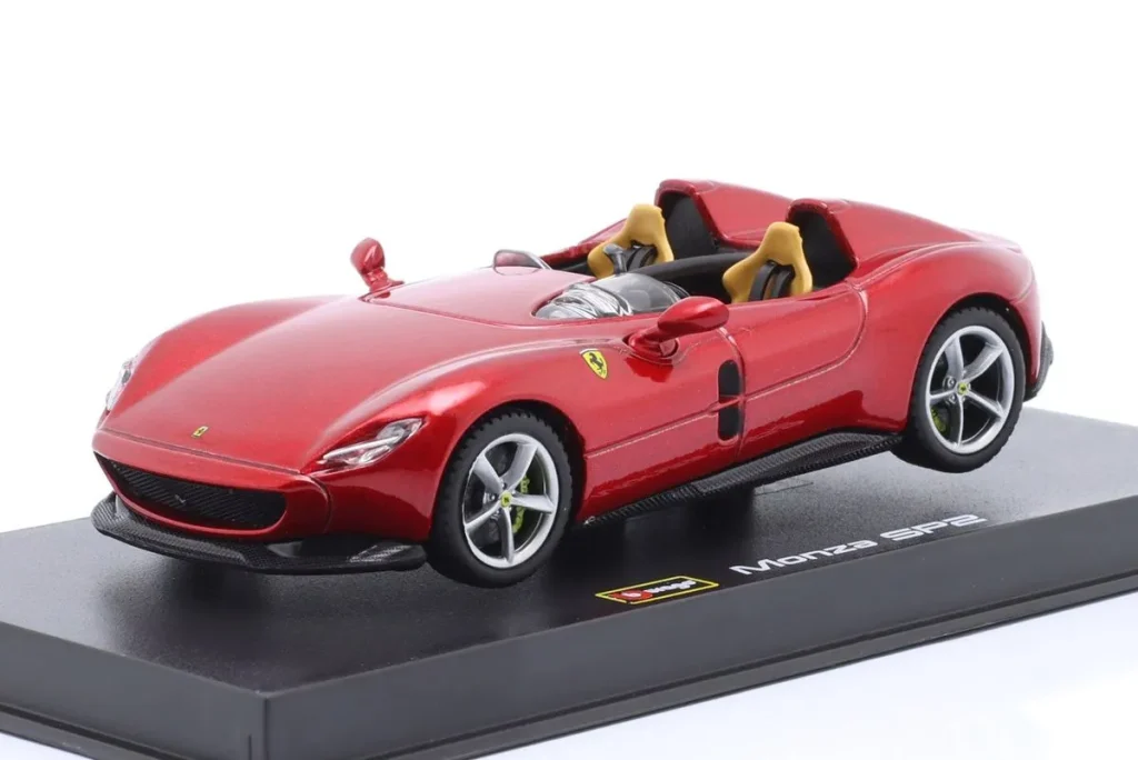 车型 1:43 Ferrari Monza SP2 年 2018 红色 Bburago 18-36913