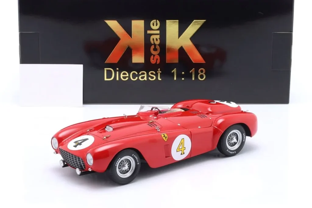 车型 1:18 Ferrari 375 Plus #4 José Froilán González, Maurice Trintignant 冠军 24h LeMans 年 1954 KK-Scale