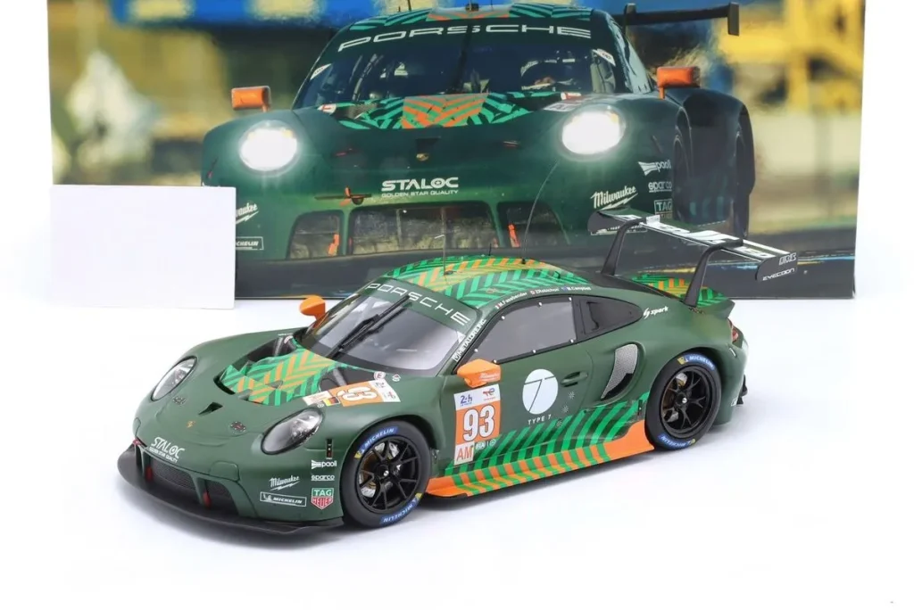 Model 1:18 Porsche 911 RSR-19 #93 Michael Fassbender, Matt Campbell, Zacharie Robichon 24 hours Le Mans year 2022 Ixo