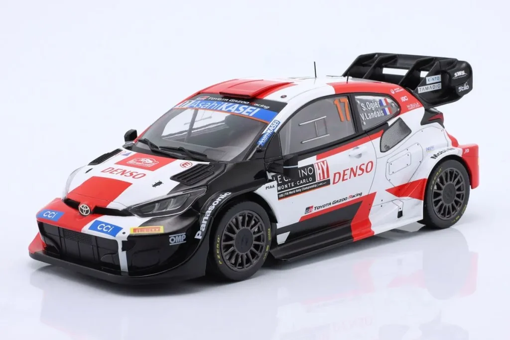 车型 1:18 Toyota GR Yaris Rally1 #17 Sébastien Ogier, Vincent Landais 冠军拉力赛 Monte Carlo 年 2023 Ixo